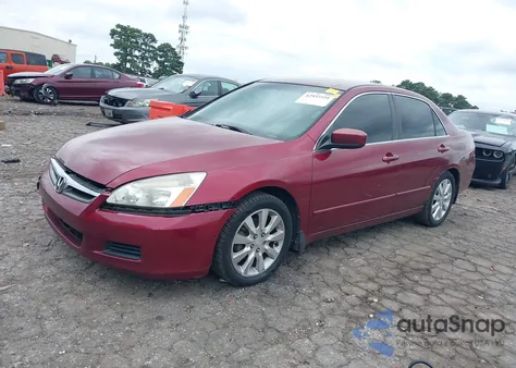 2006 Honda Accord 2.4 Se from USA, damaged, VIN 1HGCM56346A000250